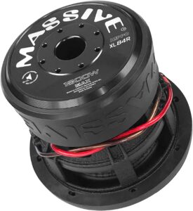 Car Subwoofer by Massive Audio HIPPOXL84R
