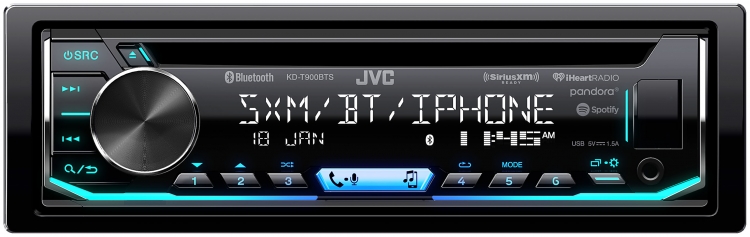 JVC KD-T900BTS single din head unit